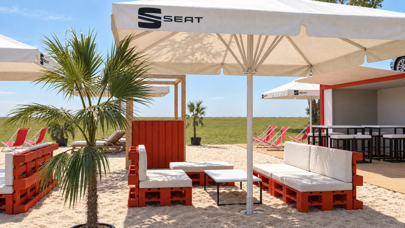 Seat Stand &ndash; Beachvolleyballturnier 2019 &ndash; Ansicht 5